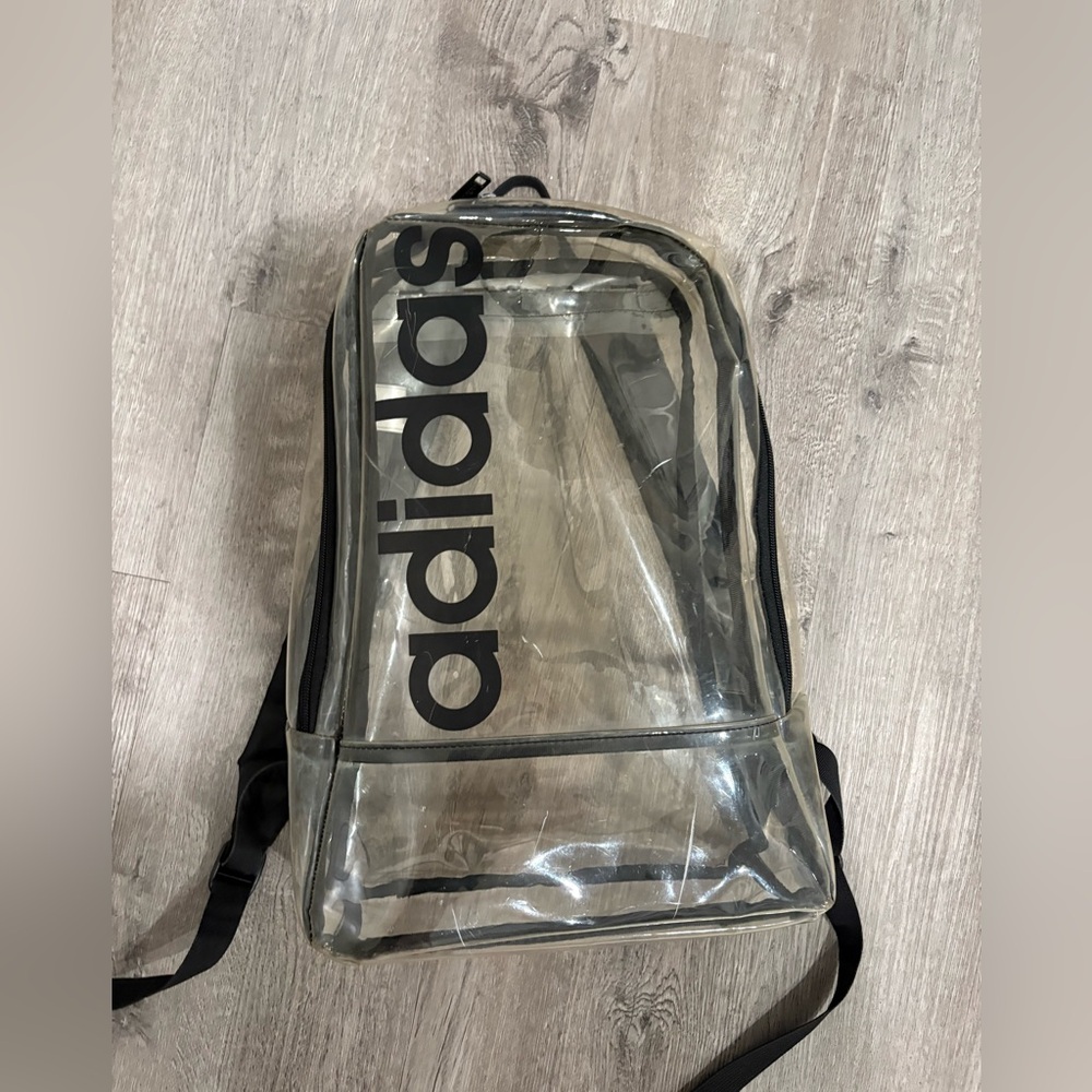 Clear Adidas Backpack